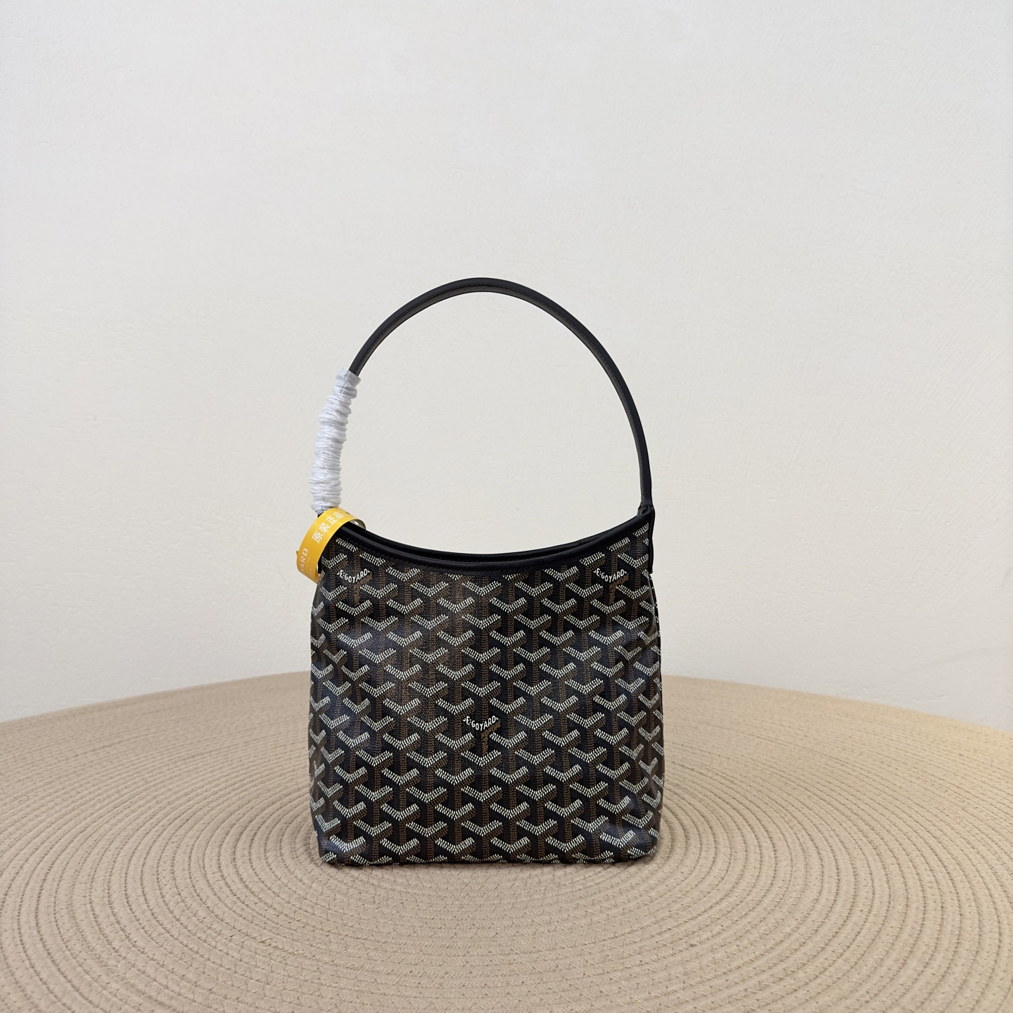 高仿Goyard*Boheme系列01CL01P單肩包黑色Mini純原版本