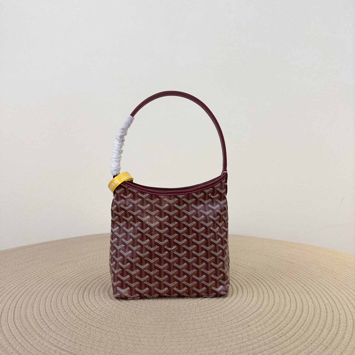 高仿Goyard*Boheme系列33CL33P單肩包酒紅色Mini純原版本