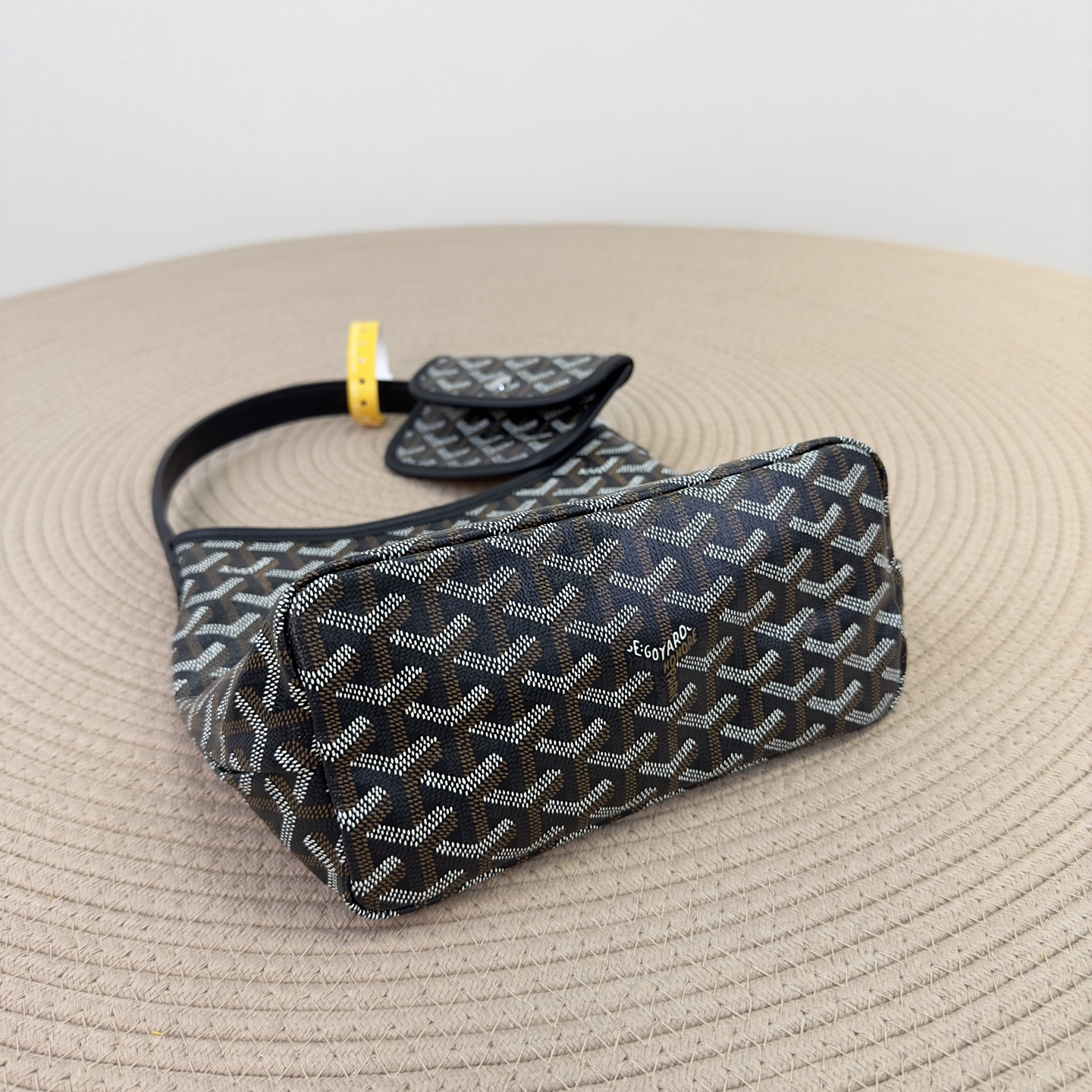 高仿Goyard*Boheme系列01CL01P單肩包黑色Mini純原版本