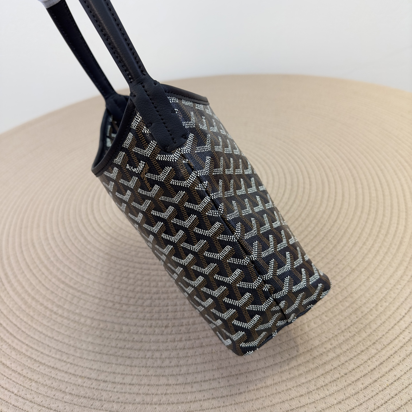 高仿Goyard*Boheme系列01CL01P單肩包黑色Mini純原版本