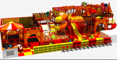 250m2 soft playground maze