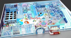 snow theme soft playground