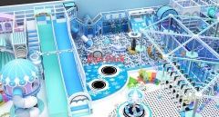 snow theme soft playground