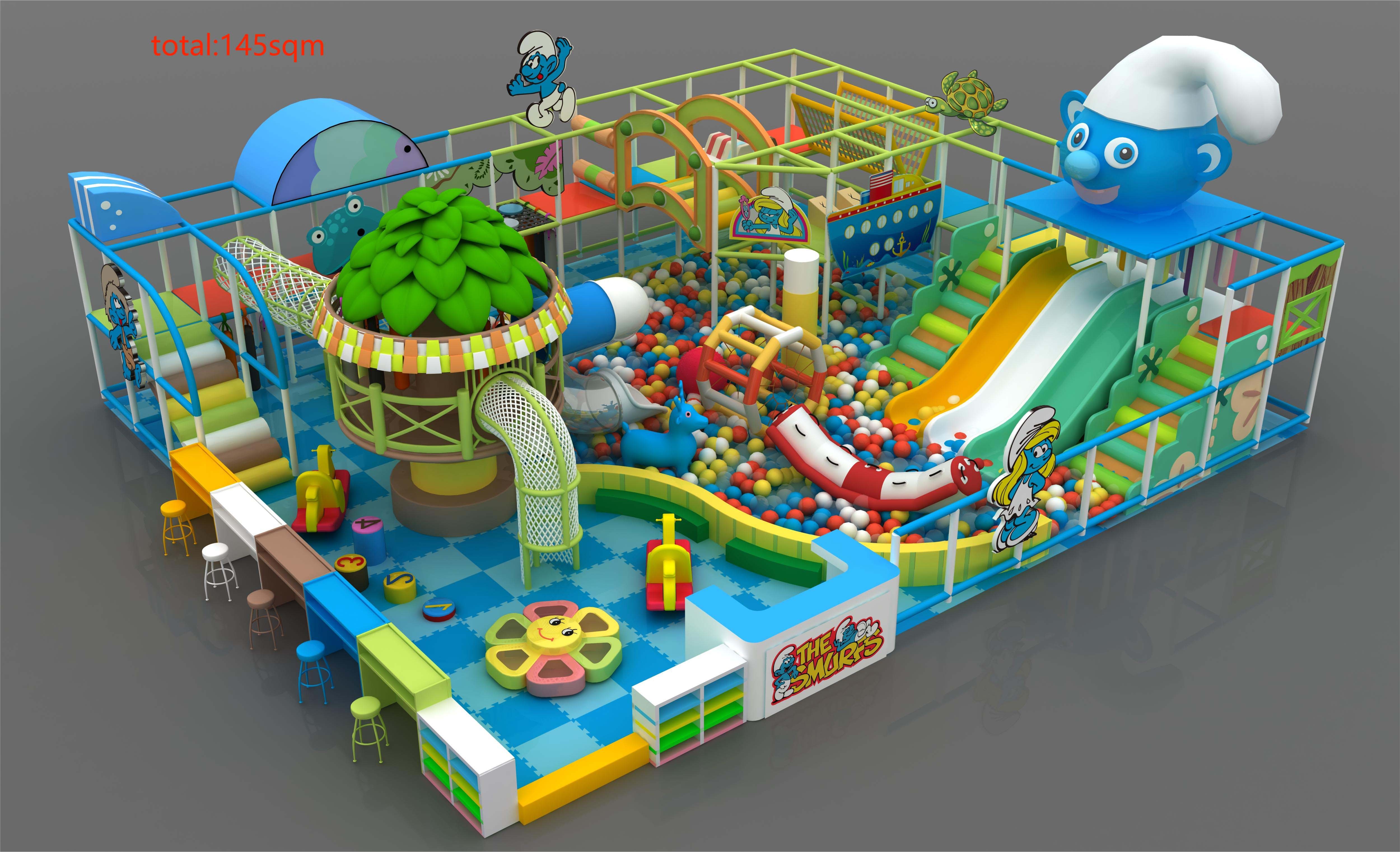 145m2 Soft Playground