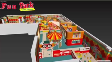 400m2 Circus Theme Soft Playground