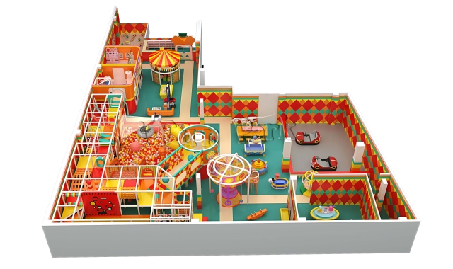 Circus Theme Soft Playground