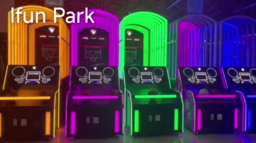 Colorful Basketball Machine