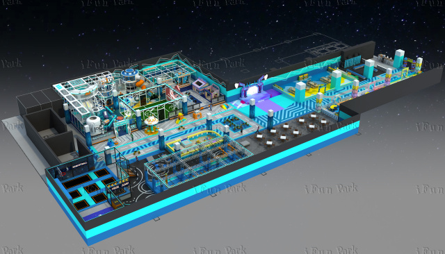 1200 sqm  Soft Playground