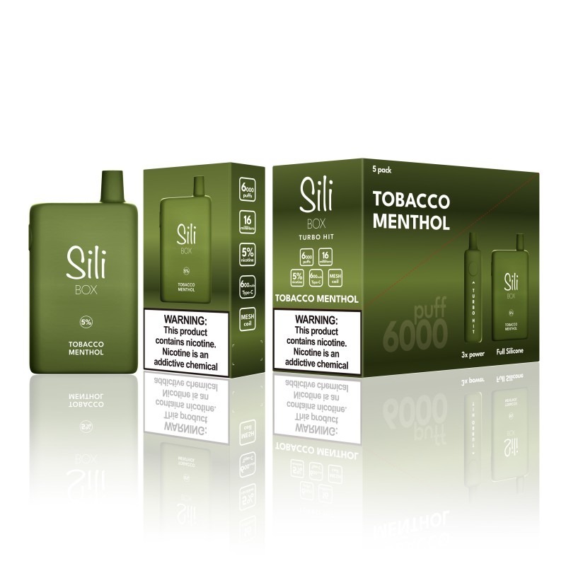 SILI BOX DISPOSABLE TURBO HIT 6000 PUFFS -PSYCHEDELIC FLAVORS
