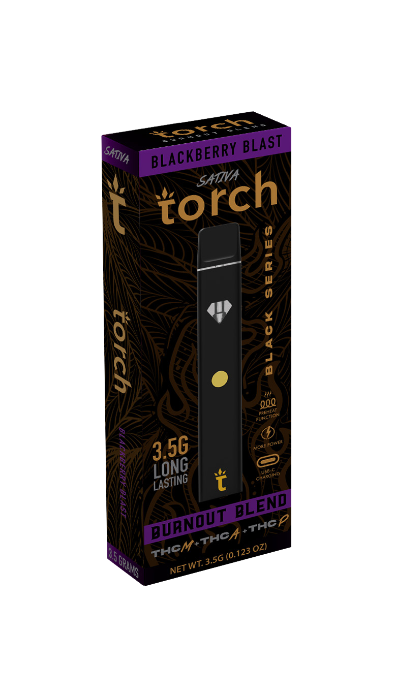 TORCH BURNOUT BLEND BLACK SERIES DISPOSABLE 3.5G