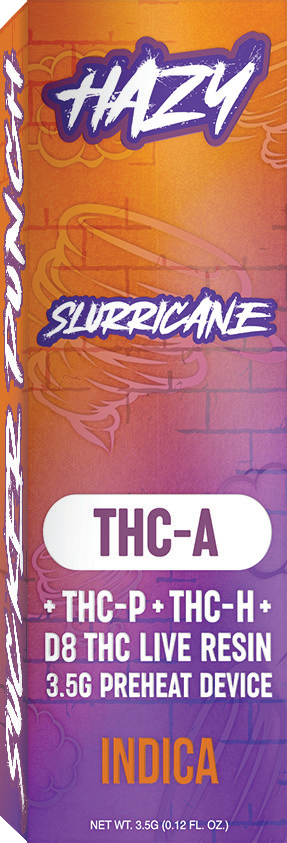 HAZY EXTRAX SUCKER PUNCH THCA BLEND DISPOSABLE 3.5G