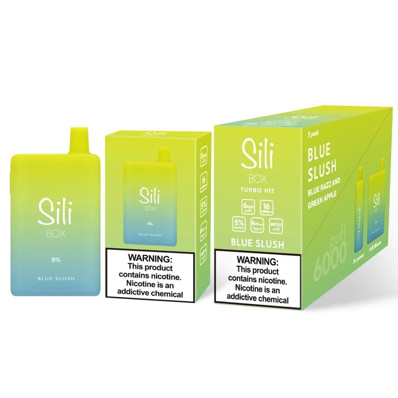 SILI BOX DISPOSABLE TURBO HIT 6000 PUFFS -MIXED FRUITS