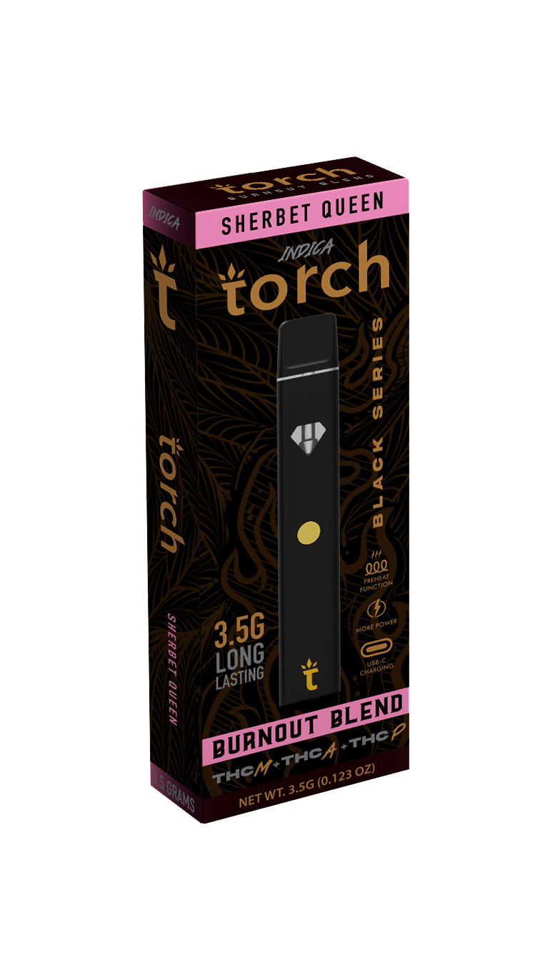 TORCH BURNOUT BLEND BLACK SERIES DISPOSABLE 3.5G