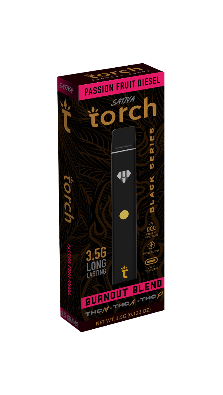 TORCH BURNOUT BLEND BLACK SERIES DISPOSABLE 3.5G