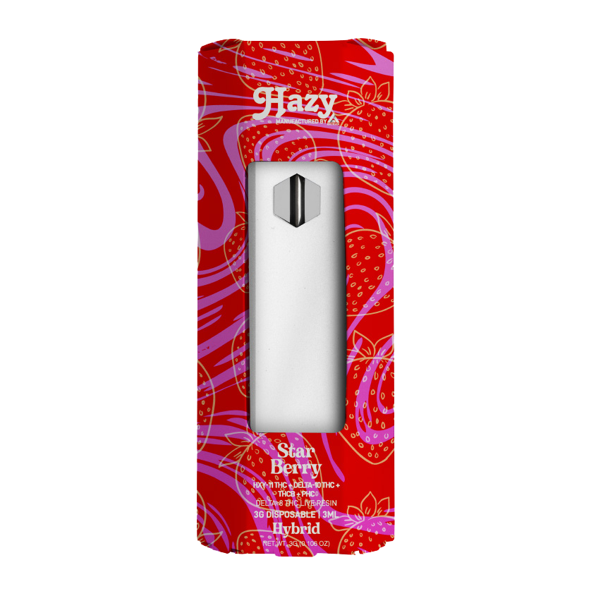 HAZY EXTRAX – HXY11-THC VAPE PENS – 3G