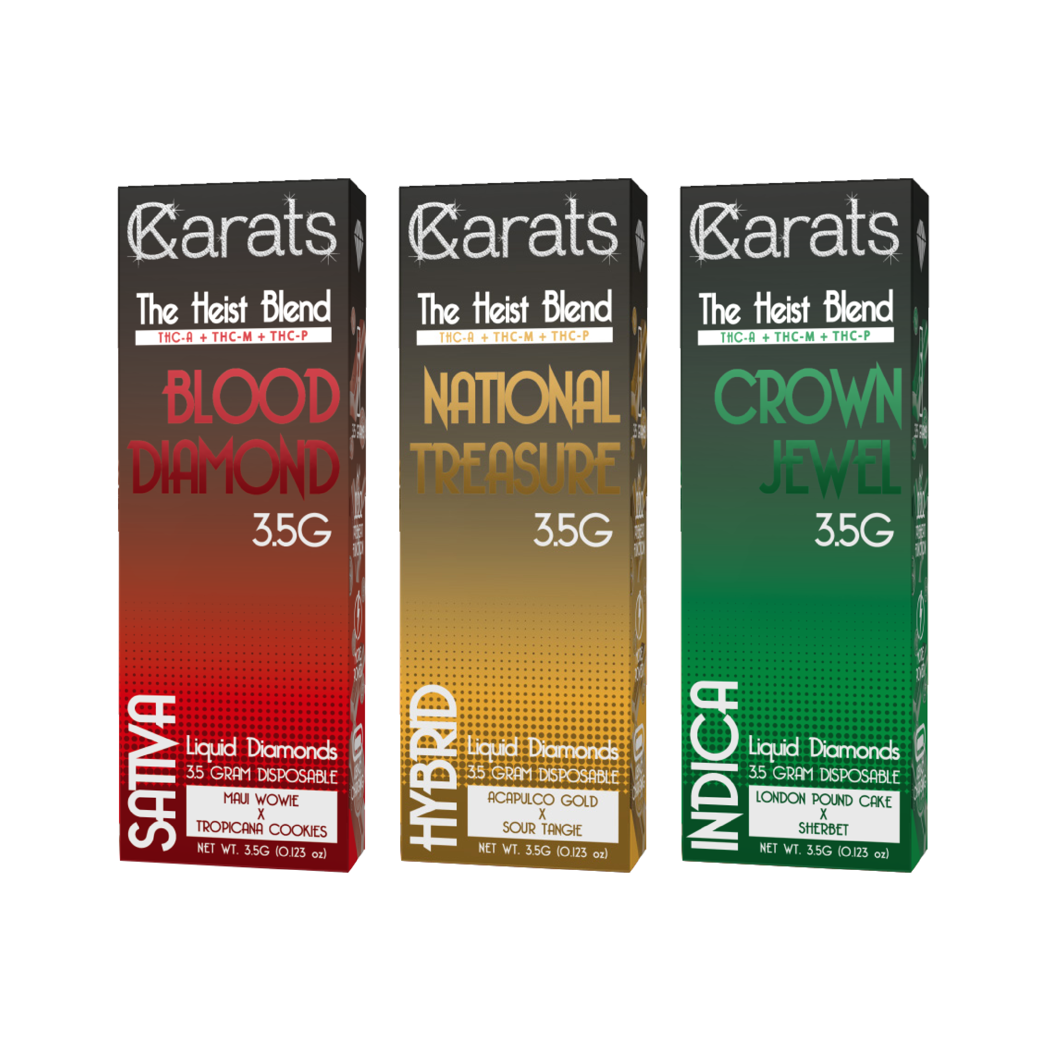 KARATS CARATS HEIST BLEND DISPOSABLE 3.5G