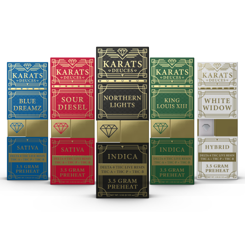 KARATS DEUCES BLEND DISPOSABLE 3.5G