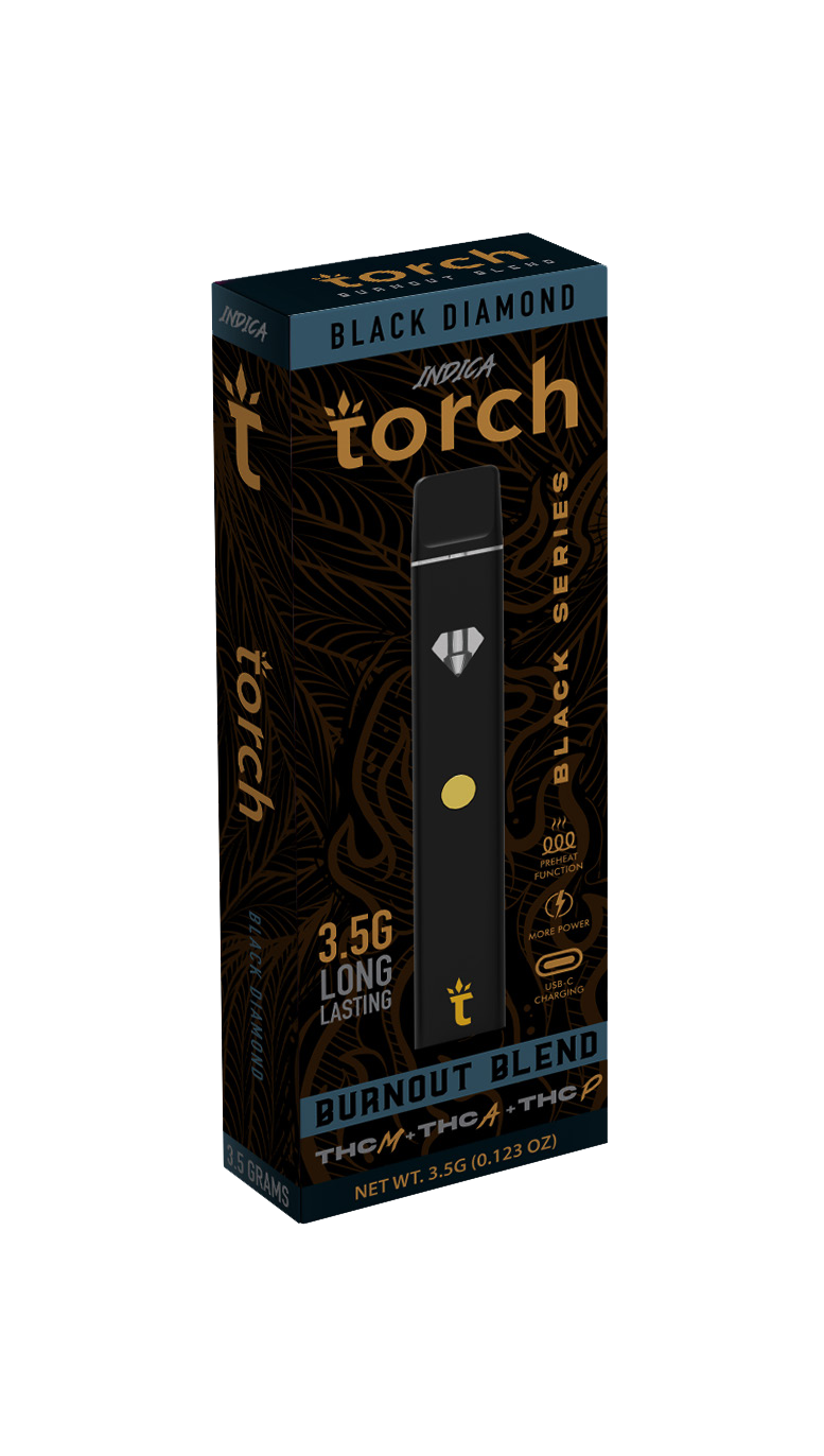 TORCH BURNOUT BLEND BLACK SERIES DISPOSABLE 3.5G