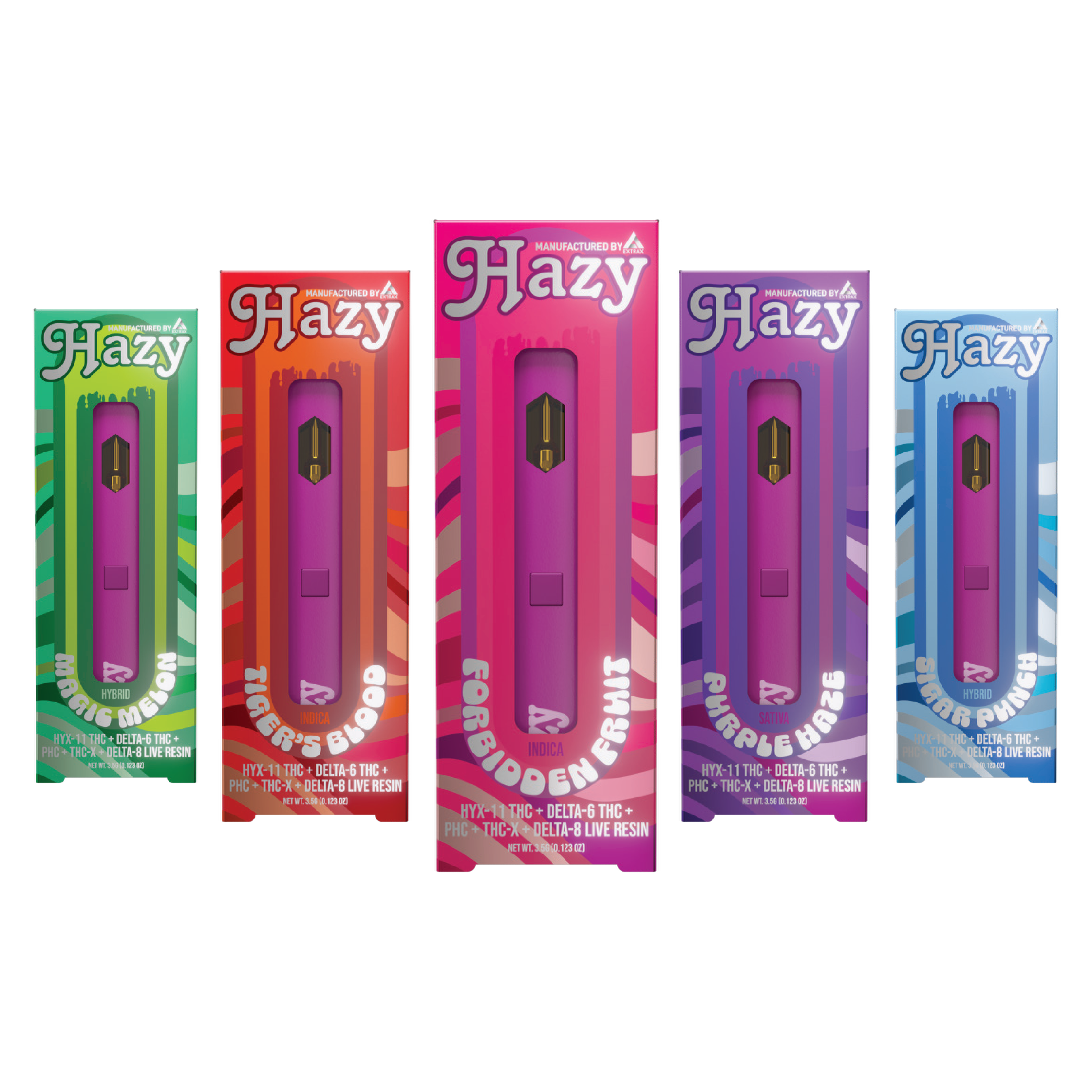 HAZY EXTRAX PRE-HEAT DISPOSABLE 3.5G