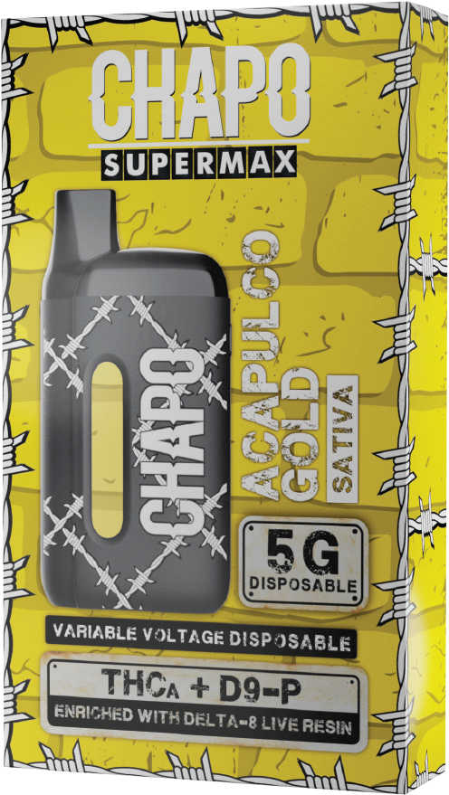 CHAPO EXTRAX SUPERMAX THCA + D9-P DISPOSABLE 5G