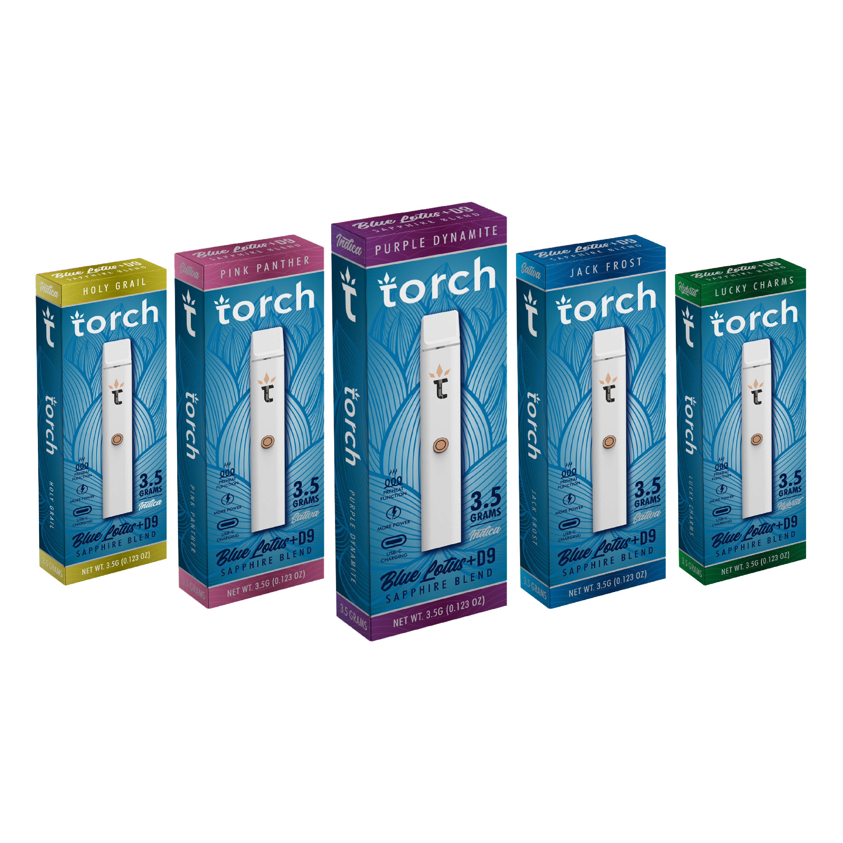 TORCH SAPPHIRE BLEND DISPOSABLE 3.5G