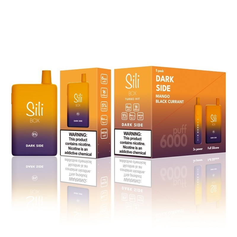 Sili Box Disposable Turbo Hit 6000 Puffs -Mixed flavors