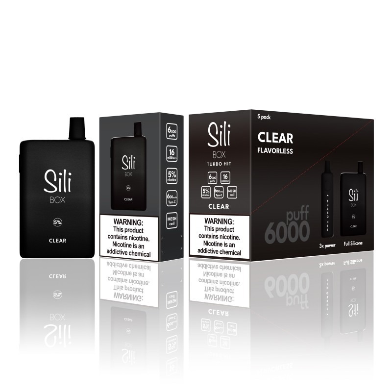 SILI BOX DISPOSABLE TURBO HIT 6000 PUFFS -PSYCHEDELIC FLAVORS