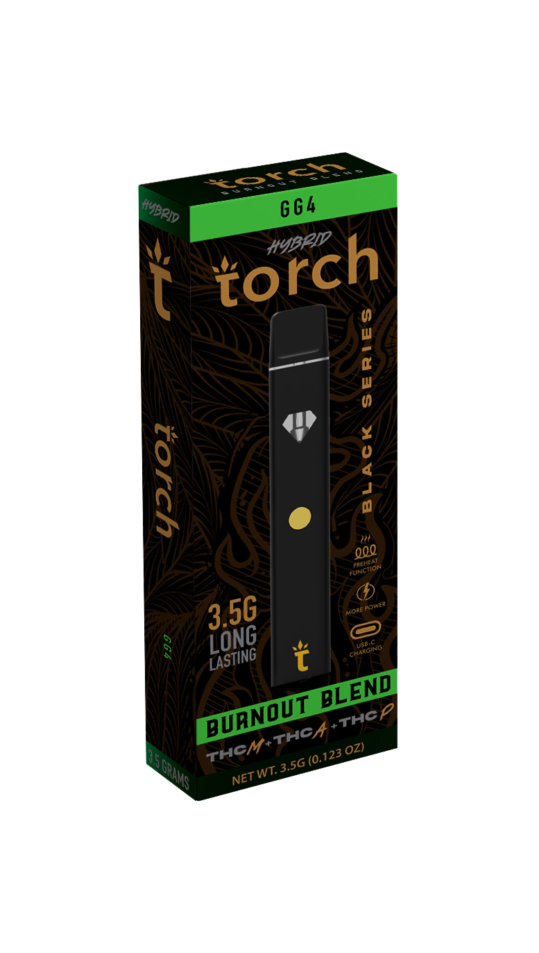 TORCH BURNOUT BLEND BLACK SERIES DISPOSABLE 3.5G