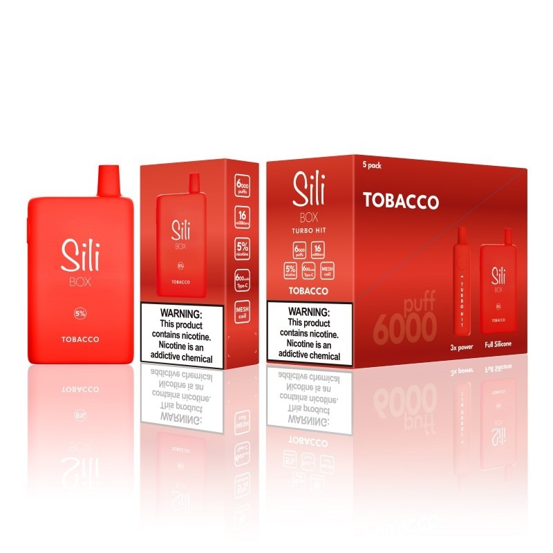 SILI BOX DISPOSABLE TURBO HIT 6000 PUFFS -PSYCHEDELIC FLAVORS