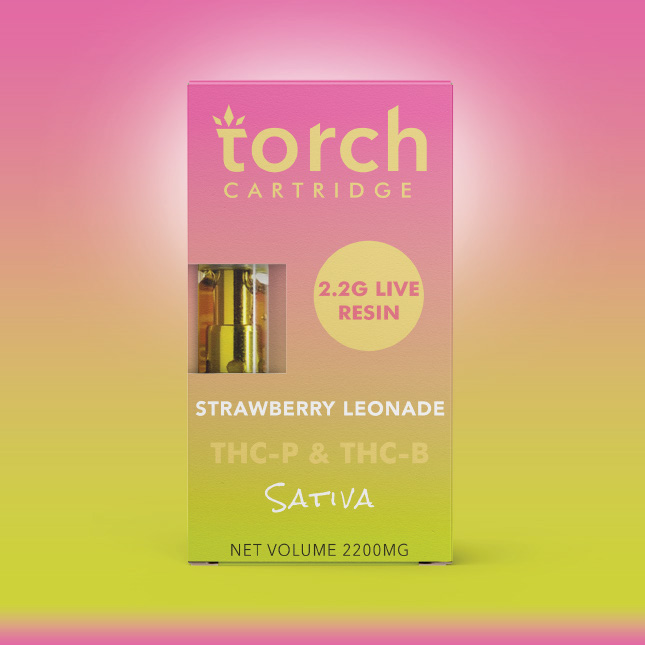 TORCH THC-P + THC-B LIVE RESIN CARTRIDGE 2.2G