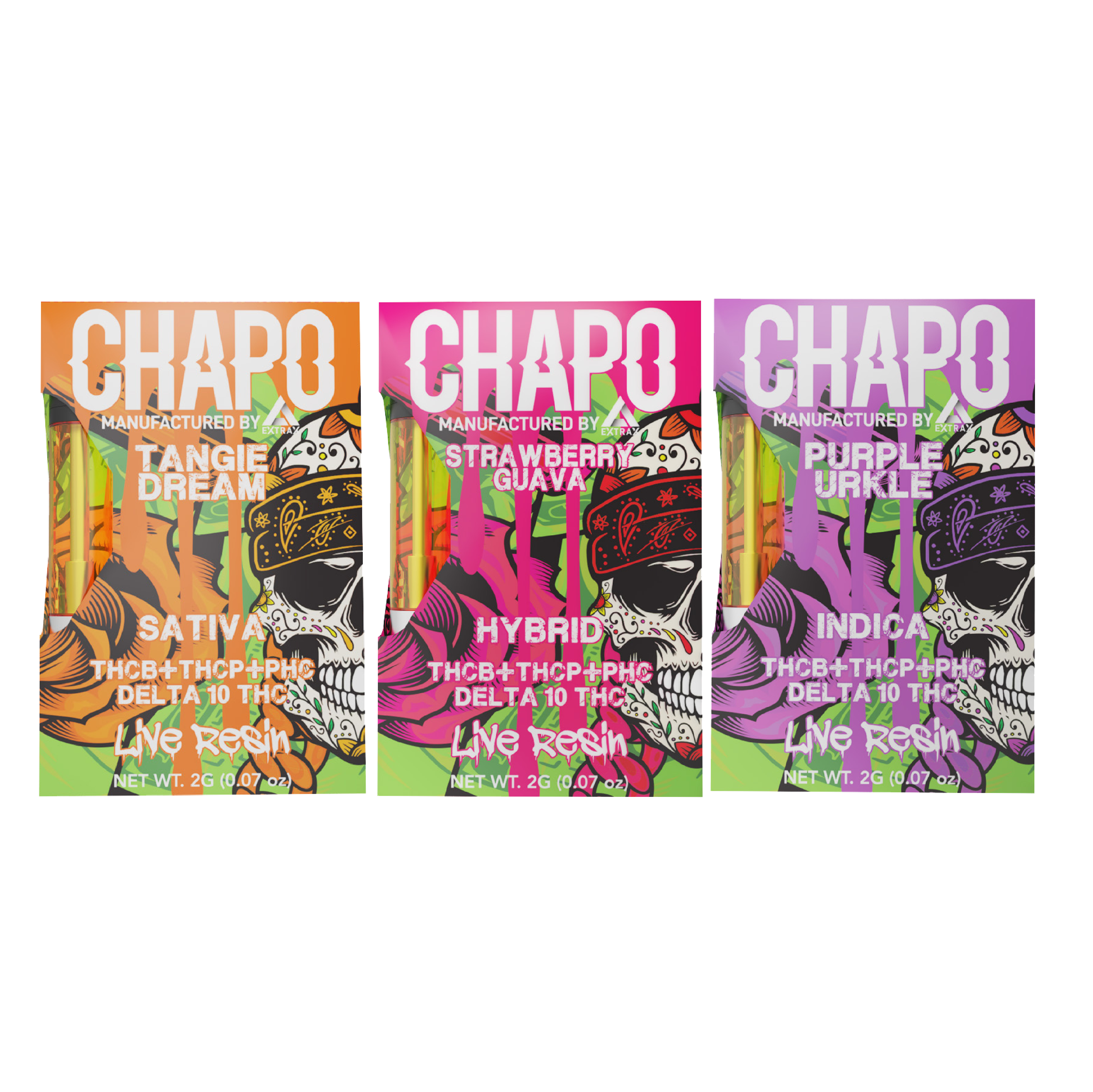 CHAPO EXTRAX LIVE RESIN CARTRIDGE 2G