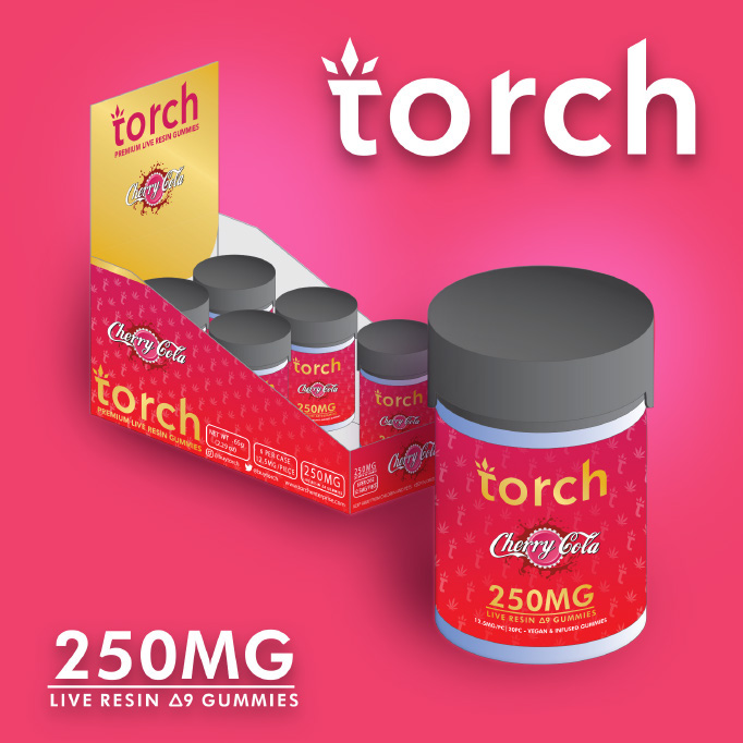 TORCH DELTA 9 LIVE RESIN GUMMIES 250MG