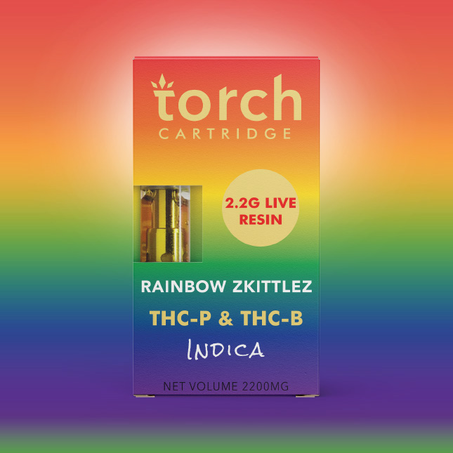 TORCH THC-P + THC-B LIVE RESIN CARTRIDGE 2.2G