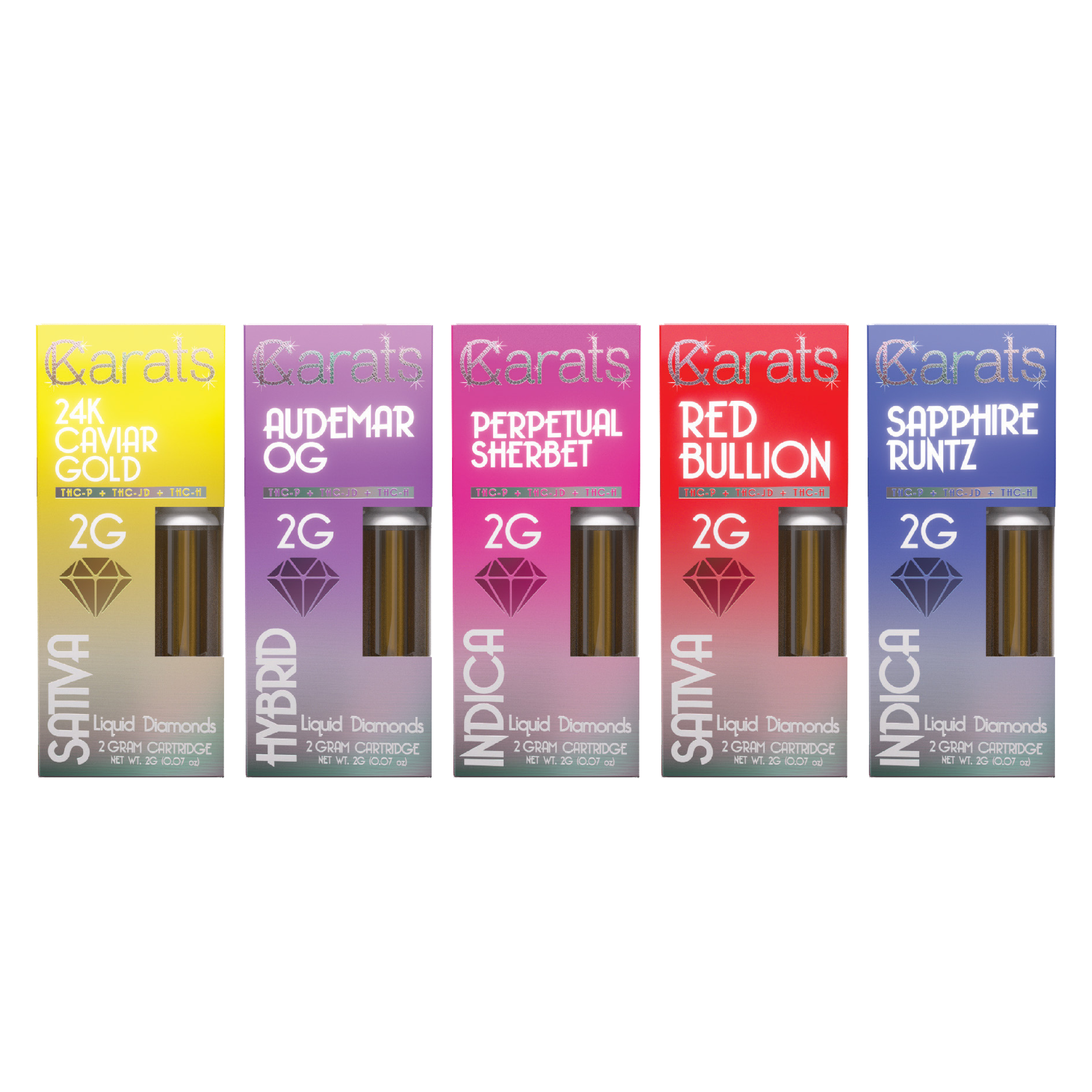 CARATS LIQUID DIAMONDS CARTRIDGE 2G