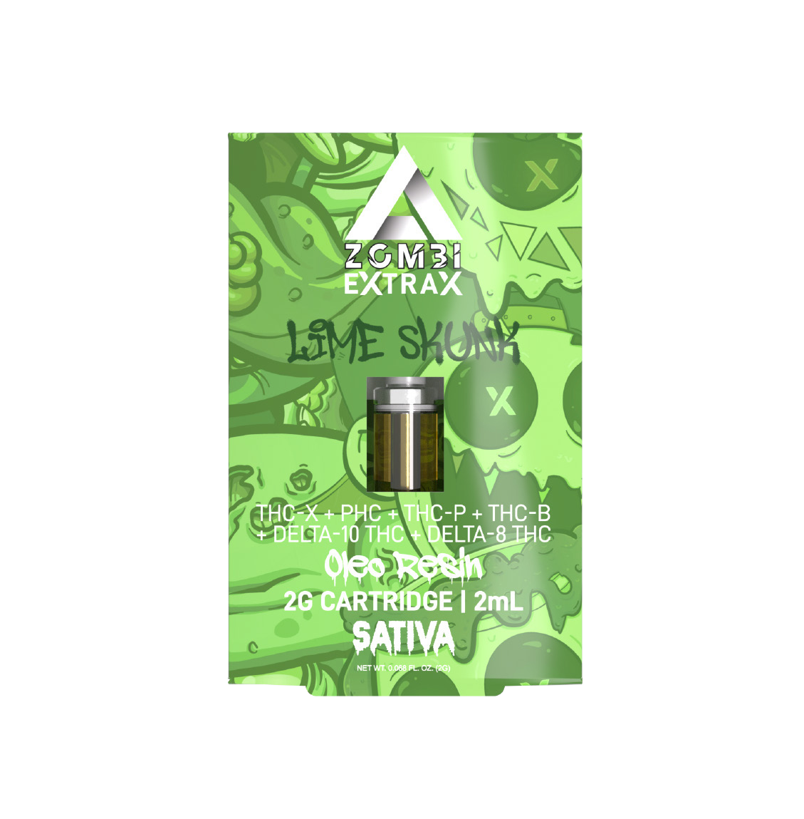 ZOMBI 2-GRAM CARTRIDGE–PHC+THC-B+THC-X