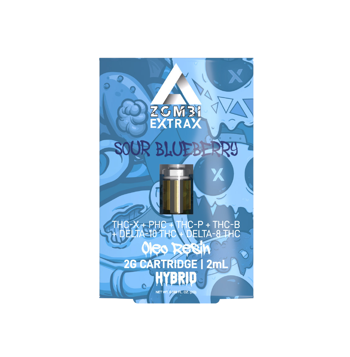 ZOMBI 2-GRAM CARTRIDGE–PHC+THC-B+THC-X