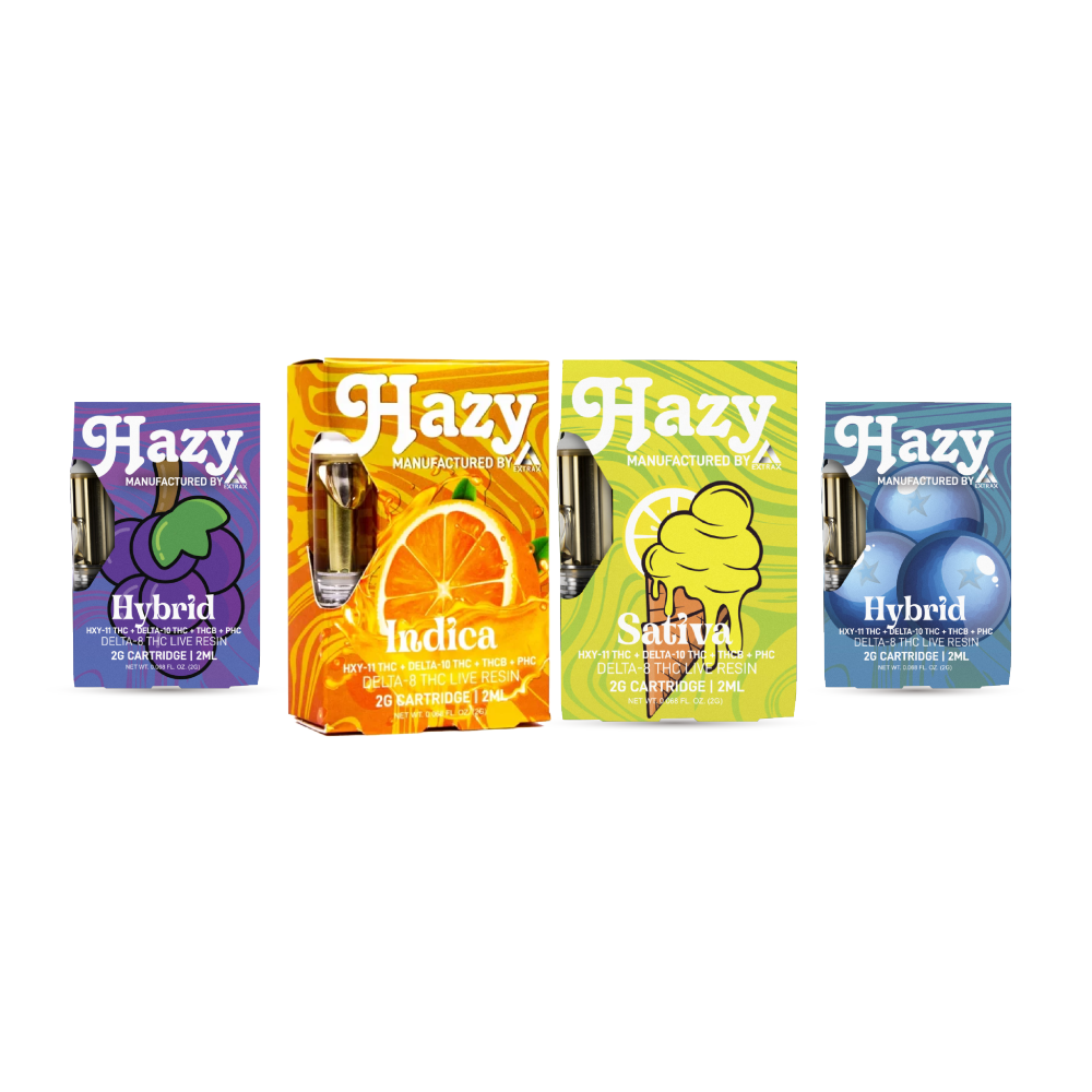 HAZY EXTRAX VAPE CARTRIDGE 2G