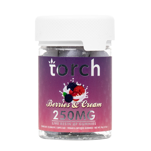 TORCH DELTA 9 LIVE RESIN GUMMIES 250MG