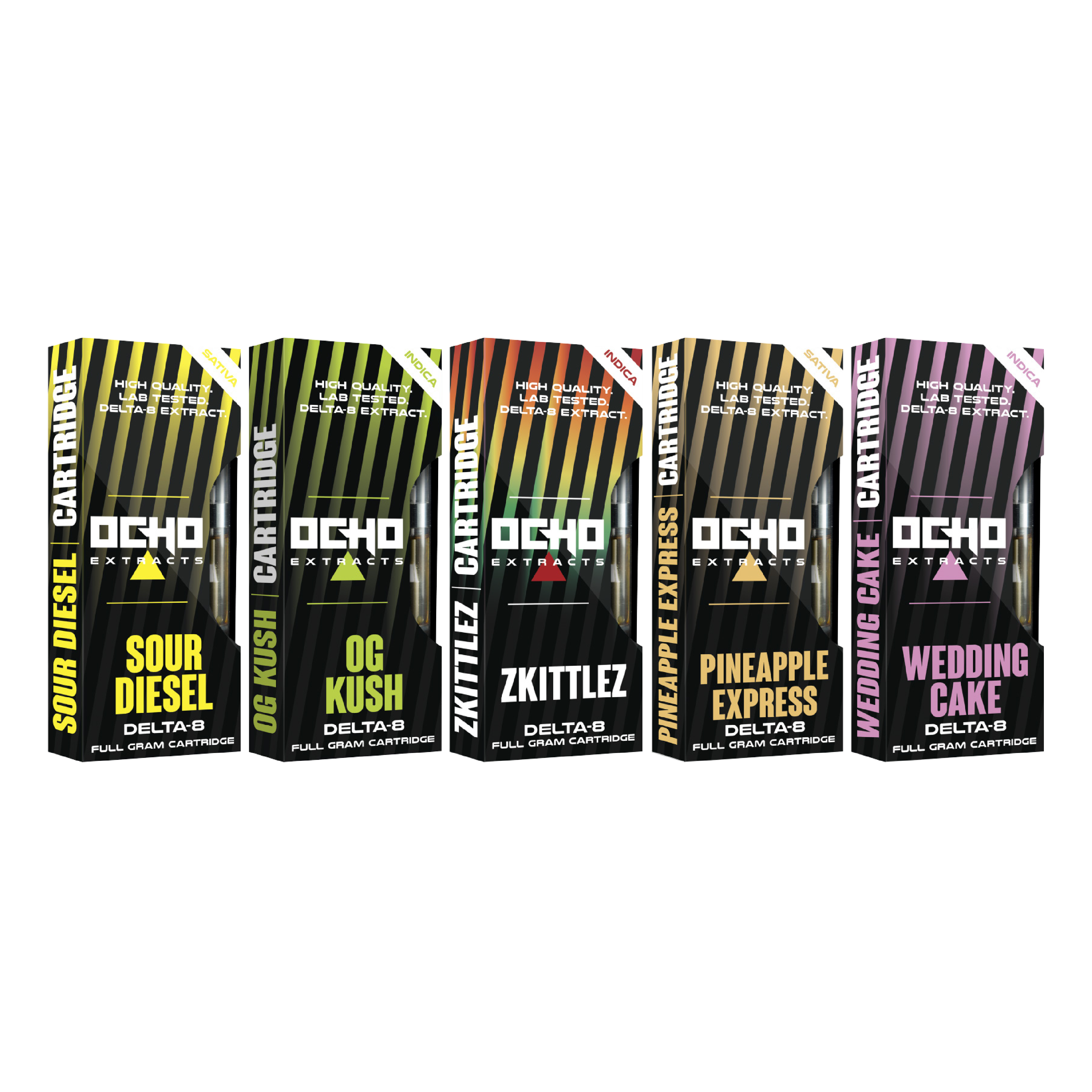 OCHO EXTRACTS DELTA 8 THC VAPE - 1 GRAM