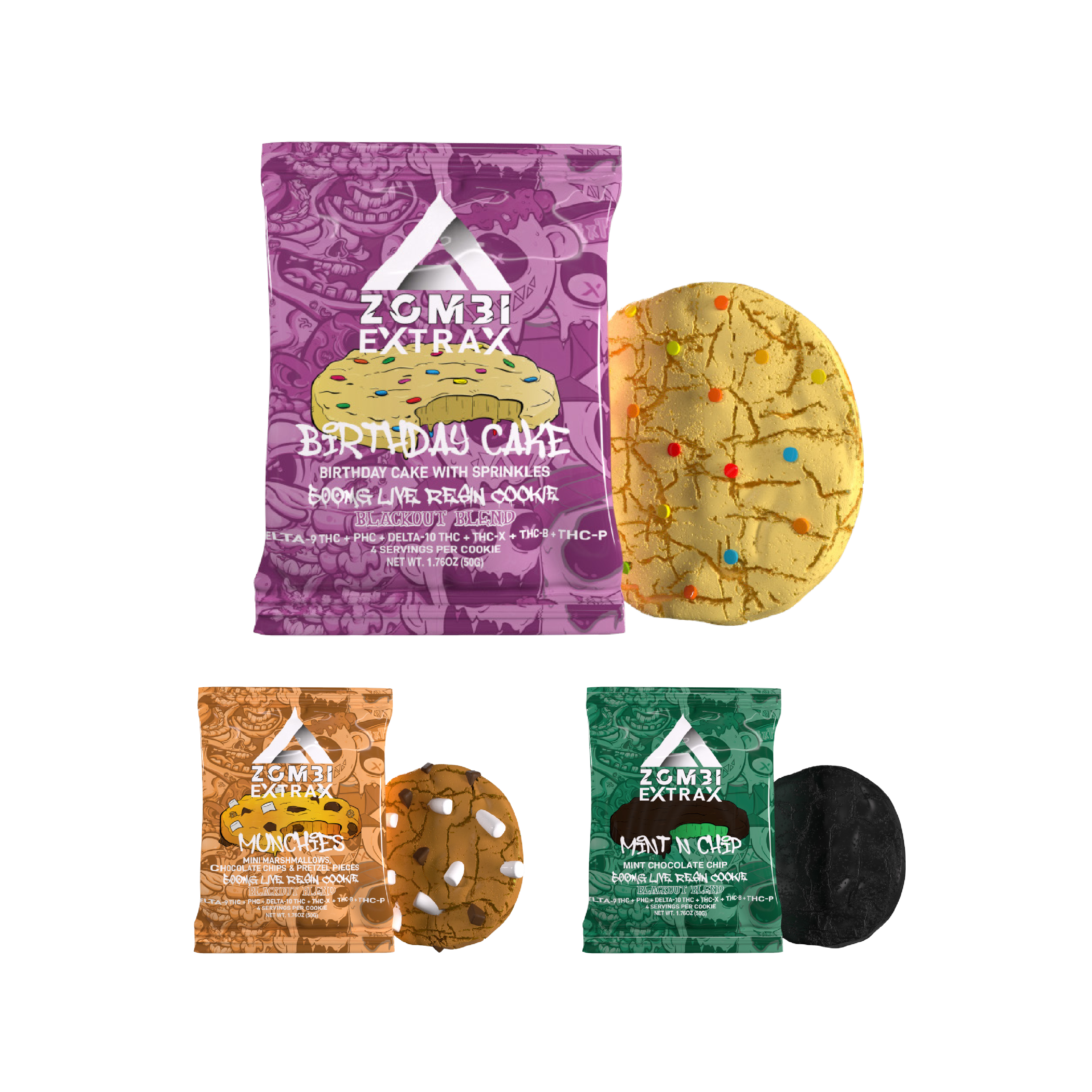 ZOMBI EXTRAX BLACKOUT BLEND COOKIE 500MG