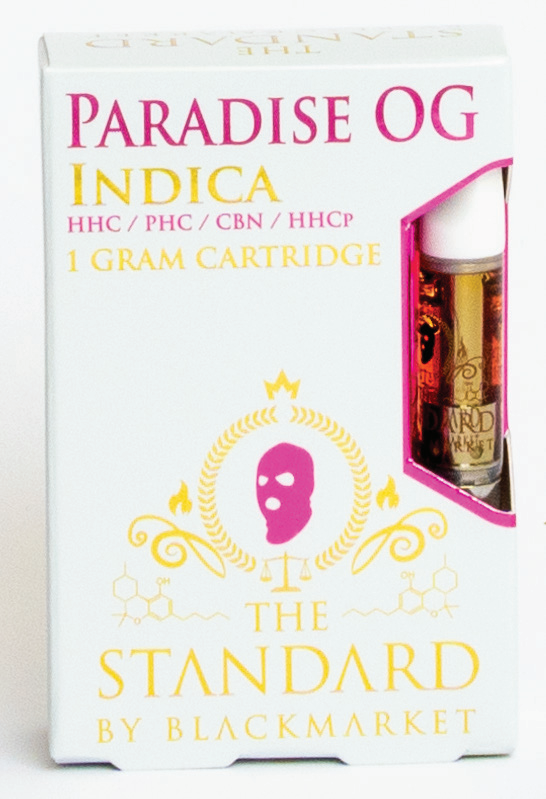 TANDARD THE STANDARD RARE CANNABINOID BLEND VAPE CARTRIDGE 1G AS HHC+CBG+CBD+THCV+HHCP