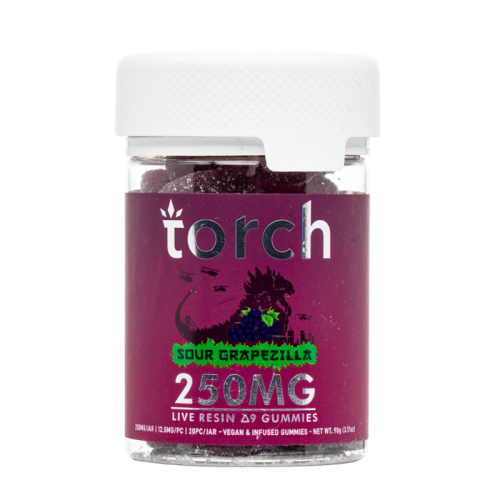 TORCH DELTA 9 LIVE RESIN GUMMIES 250MG