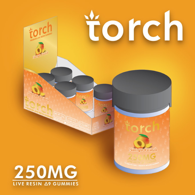 TORCH DELTA 9 LIVE RESIN GUMMIES 250MG