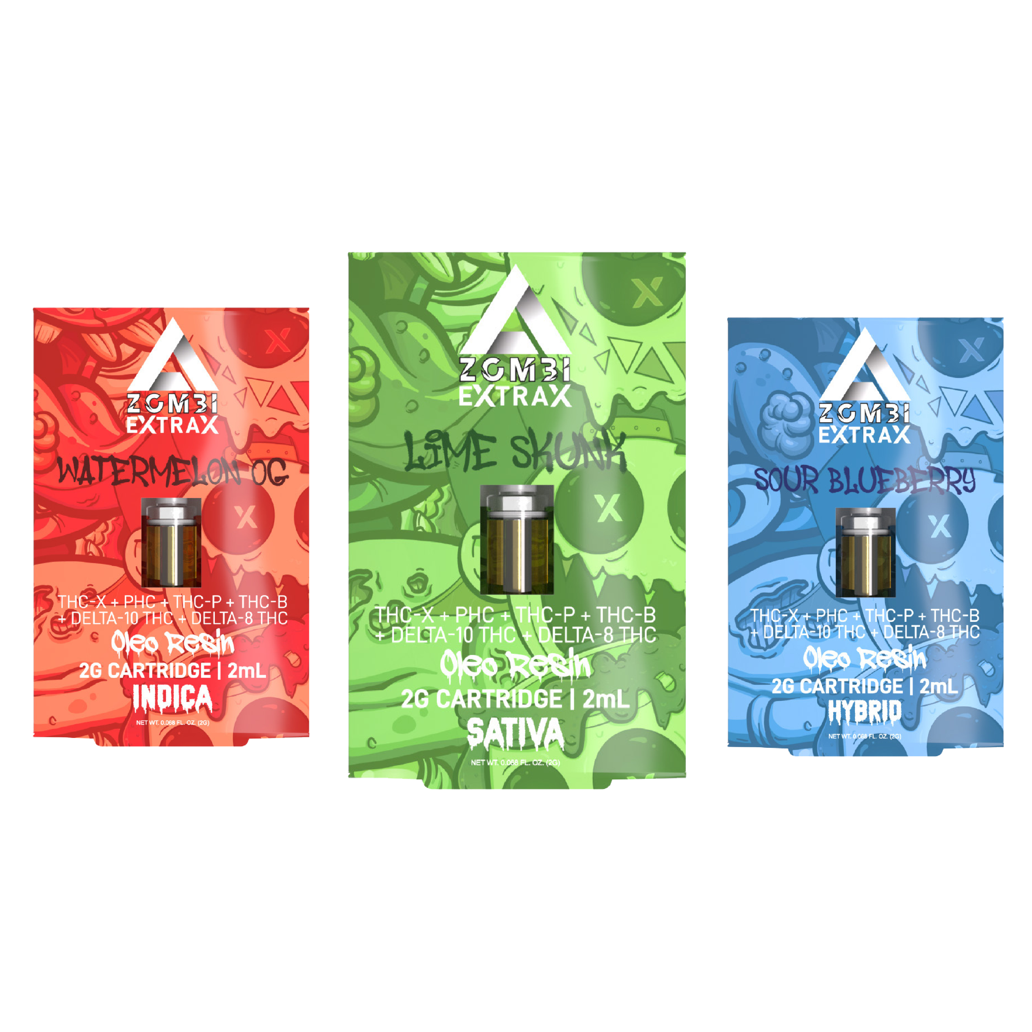 ZOMBI 2-GRAM CARTRIDGE–PHC+THC-B+THC-X
