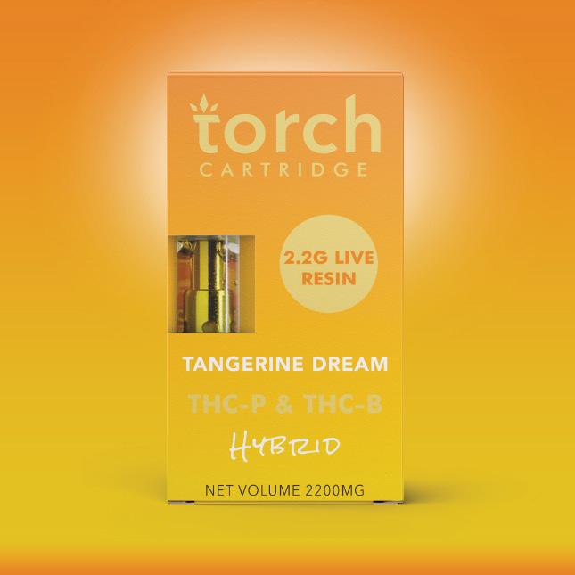 TORCH THC-P + THC-B LIVE RESIN CARTRIDGE 2.2G