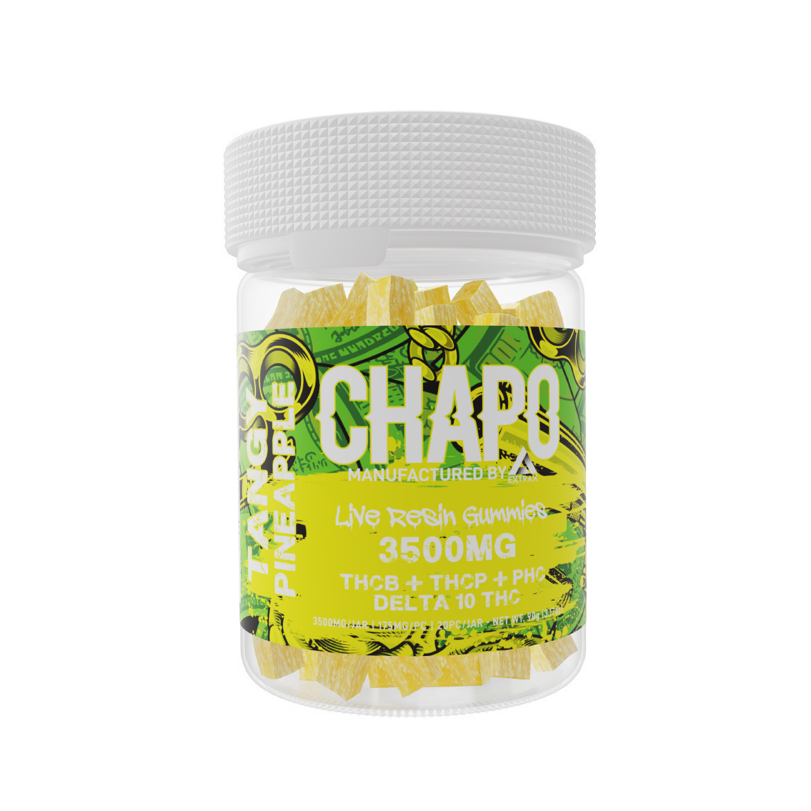 CHAPO EXTRAX LIVE RESIN GUMMIES 3500MG