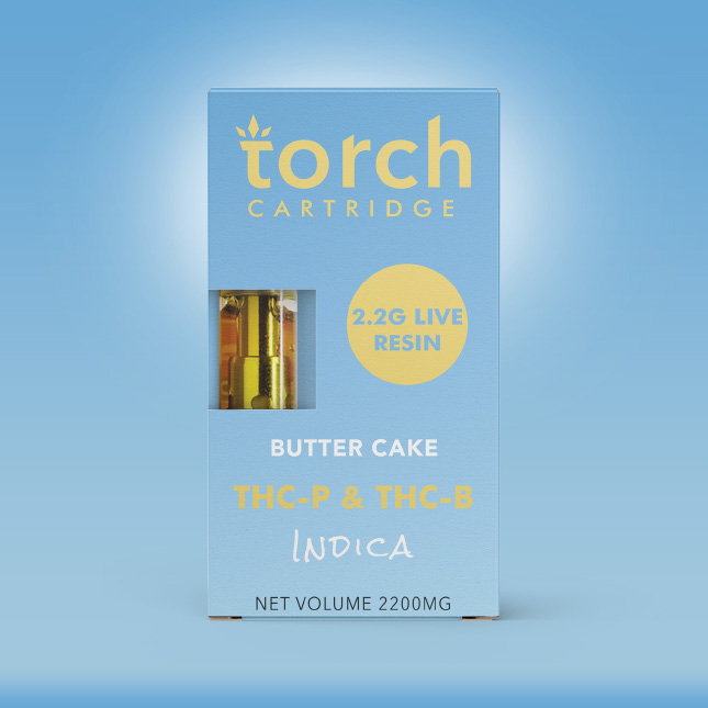 TORCH THC-P + THC-B LIVE RESIN CARTRIDGE 2.2G