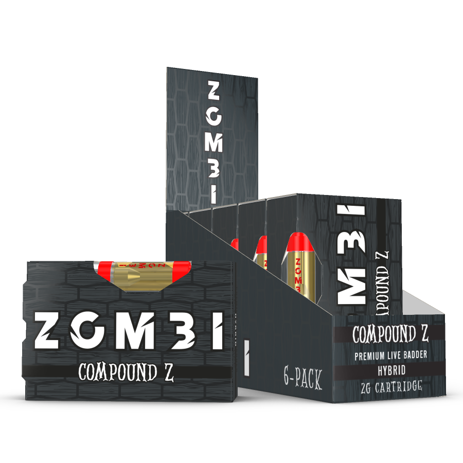 ZOMBI 2G LIVE BADDER CARTRIDGES