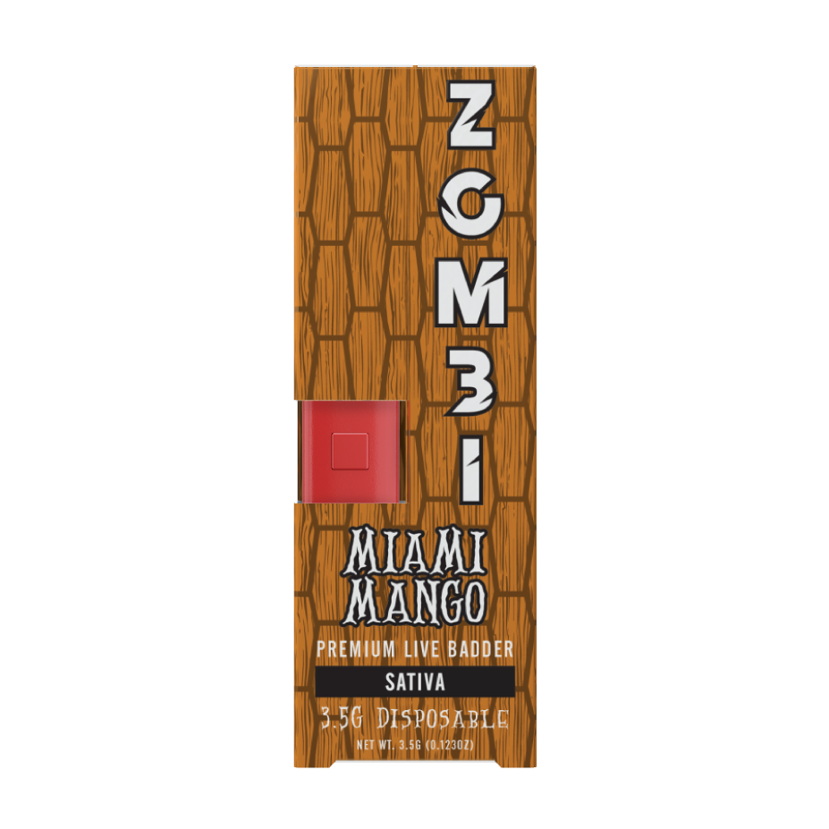 ZOMBI PREMIUM LIVE BADDER - 3.5G DISPOSABLE VAPE
