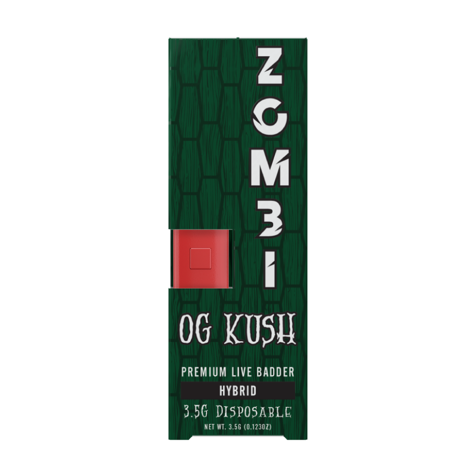 ZOMBI PREMIUM LIVE BADDER - 3.5G DISPOSABLE VAPE